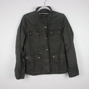 J. Crew, Jean Jacket, Women's S, Army Green